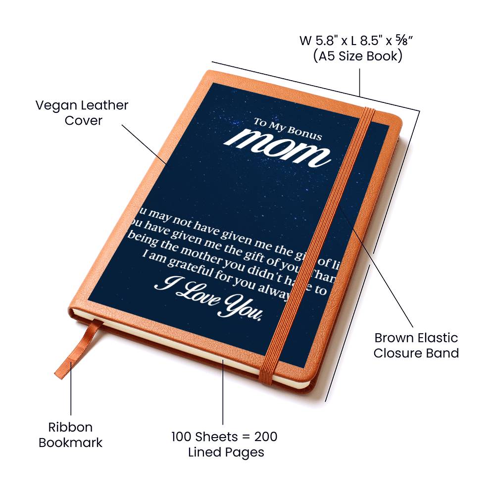 To My Bonus Mom Graphic Journal