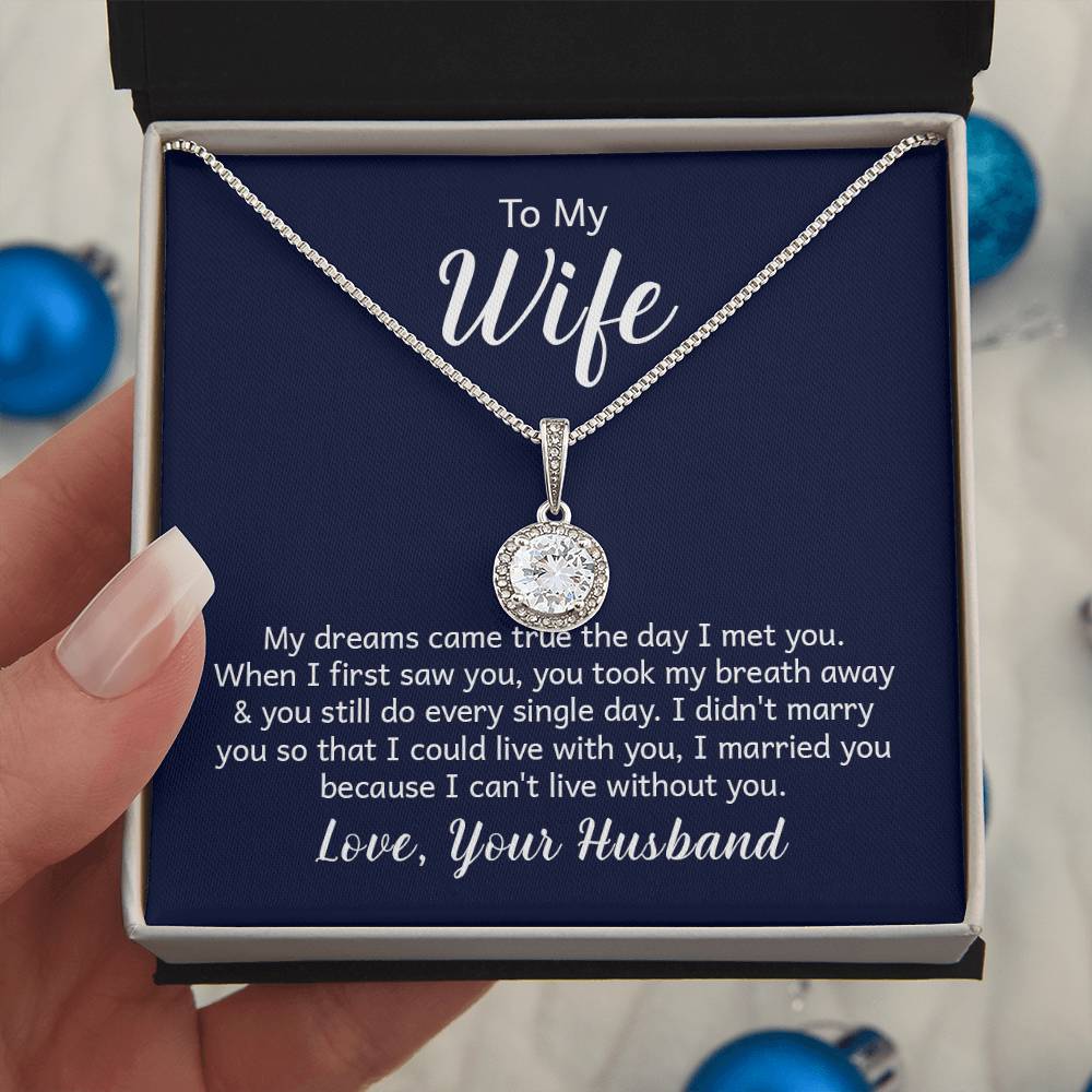 To My Wife Eternal Hope Necklace