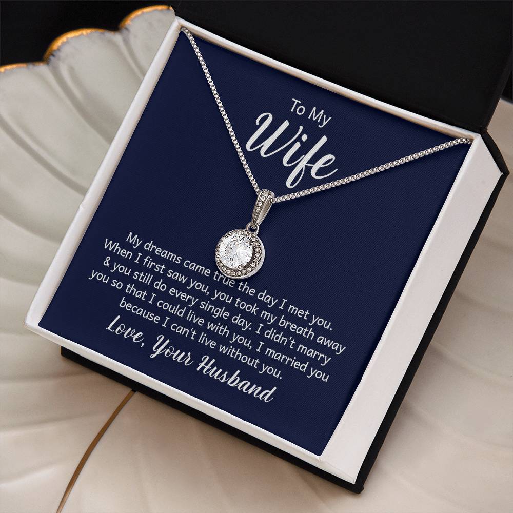 To My Wife Eternal Hope Necklace