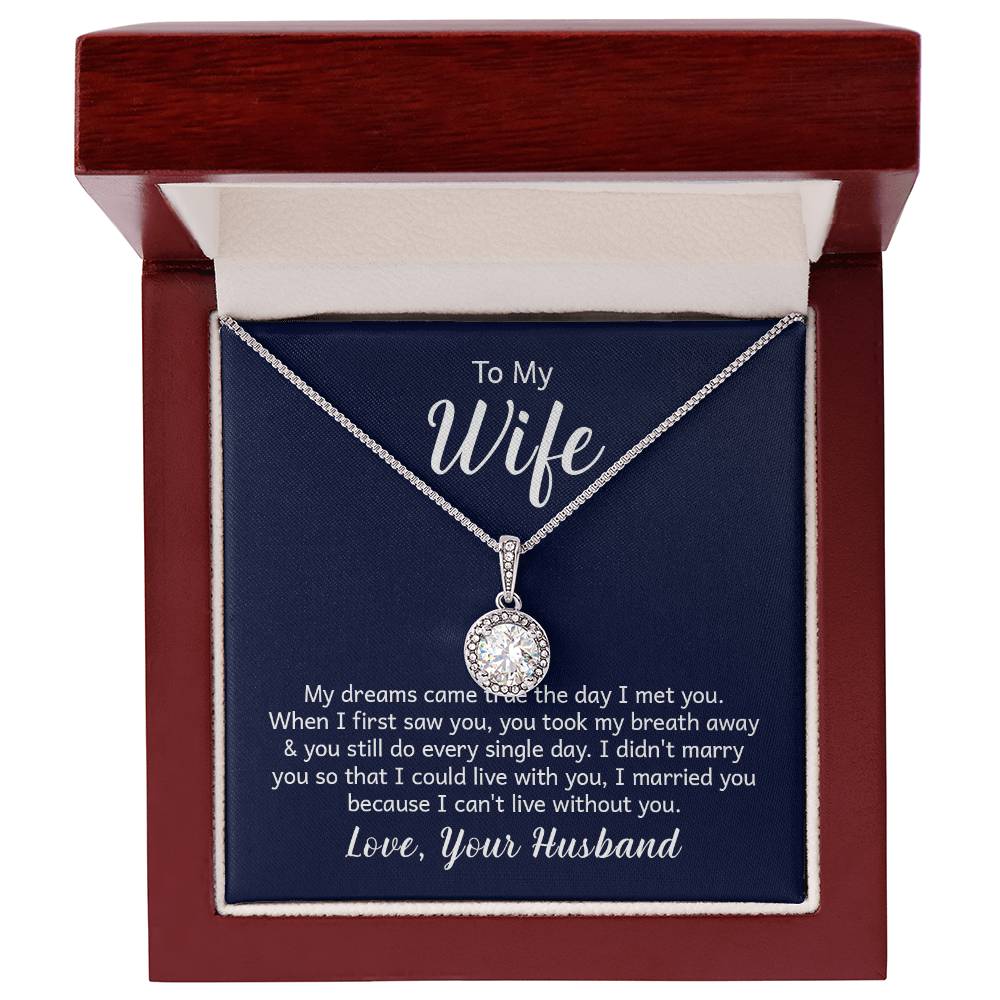 To My Wife Eternal Hope Necklace