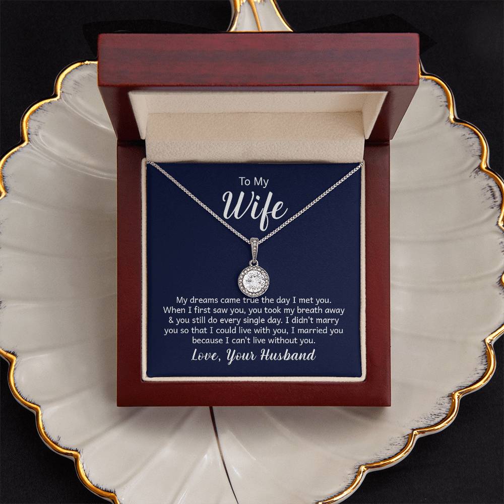 To My Wife Eternal Hope Necklace